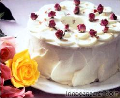 Gateau � la rose